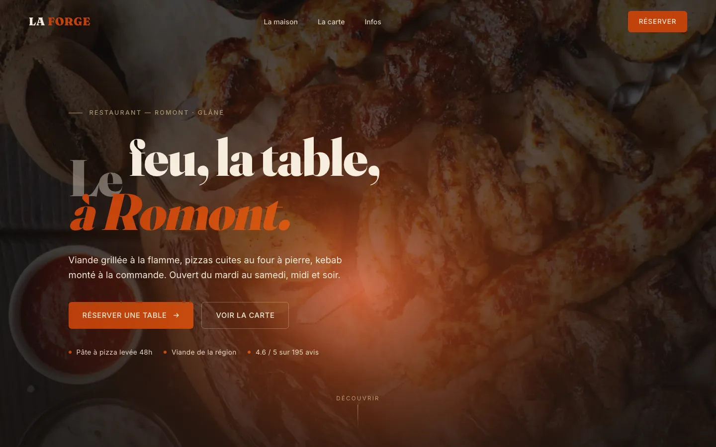 Nouveau site de La Forge livré par Opus Studio